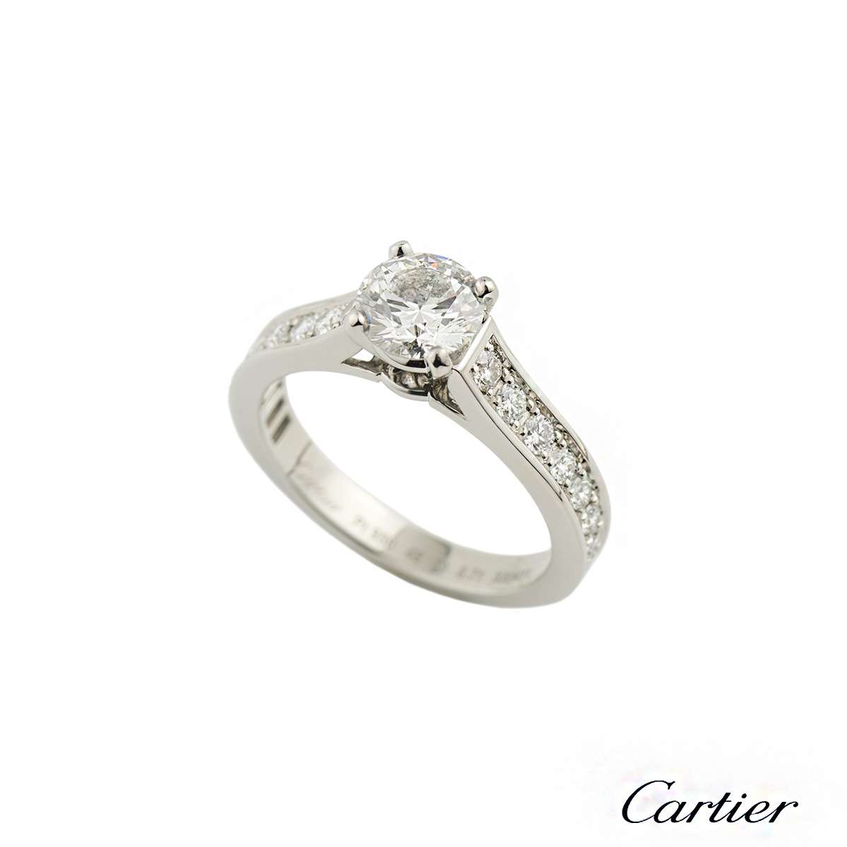cartier engagement ring 1ct